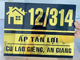 Bảng số nhà Alu