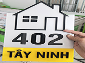 Bảng số nhà Alu-92