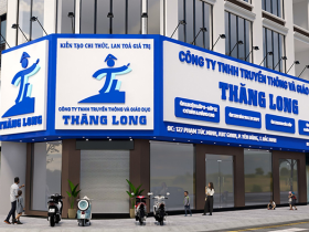 Bảng hiệu Trường Học GIÁO DỤC THĂNG LONG