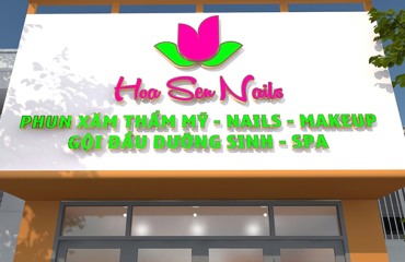 Bảng hiệu Nha Khoa Minh Đức tại Bình Tân